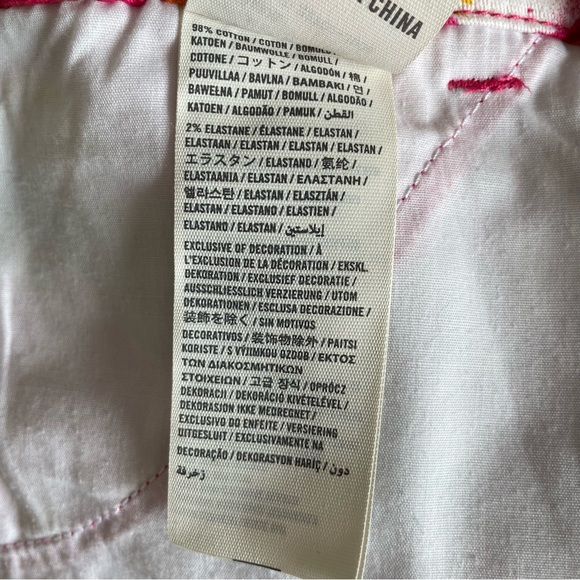 Hollister Floral Low Rise Shorts W23 Sz 00 Pink Orange Hawaiian Summer Holiday - Picture 13 of 13